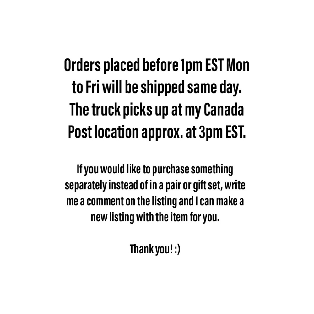 SAME DAY SHIPPING